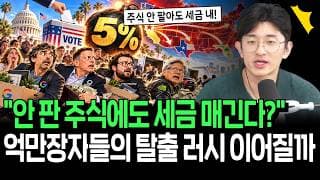 주식 안 팔아도 세금 내라? 사상 초유의 억만장자세 실험 현실 될까